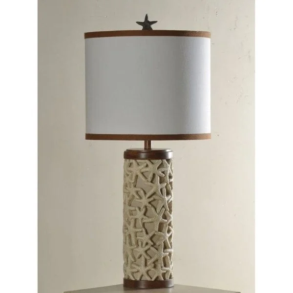 industrial style table lamps with exposed bulbs for loft apartmentsindustrial style table lamps with exposed bulbs for loft apartmentsStyleCraft Starfish Table Lamp with Shade - 27"