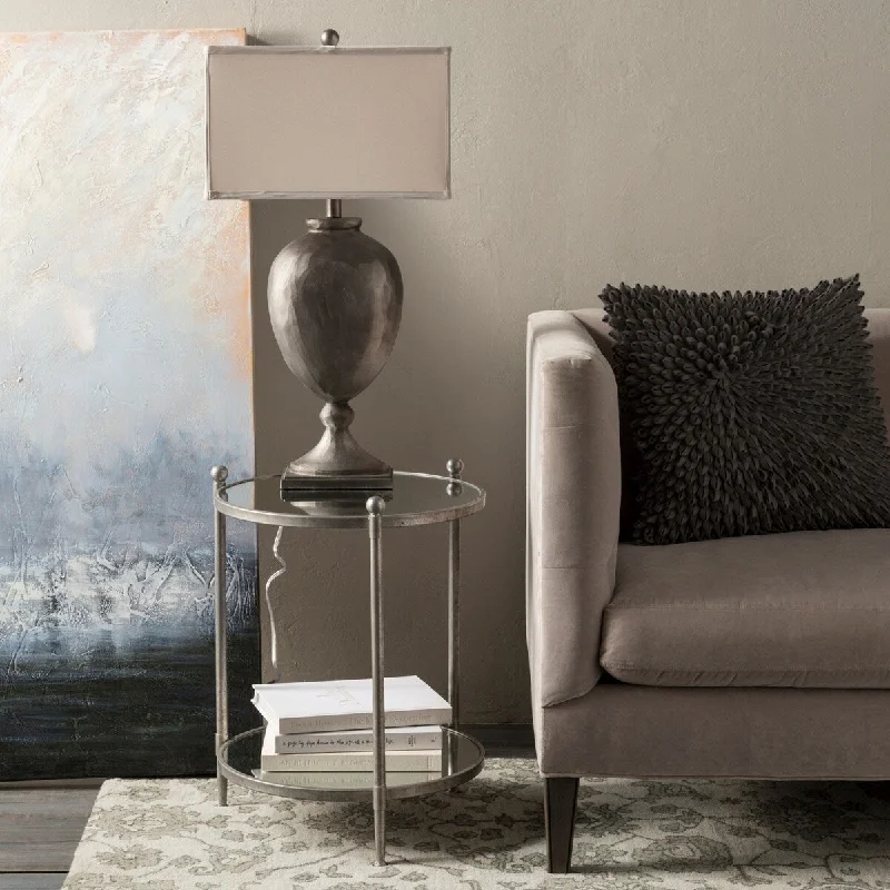 fabric table lamps with a linen shade for a relaxed and breathable lookfabric table lamps with a linen shade for a relaxed and breathable lookTraditional Kayla Table Lamp with Silver/Bronze Finish Resin Base