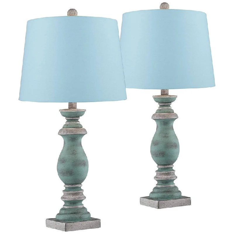 fabric table lamps with a linen shade for a relaxed and breathable lookfabric table lamps with a linen shade for a relaxed and breathable lookTraditional Table Lamps 26 1/2" High Set of 2 Blue Hardback Shade - 14" x 26"