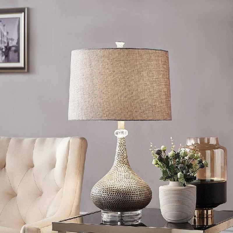 mid century modern table lamps with iconic designs for a stylish studymid century modern table lamps with iconic designs for a stylish studyWhitmore Dimpled Table Lamp by iNSPIRE Q Classic